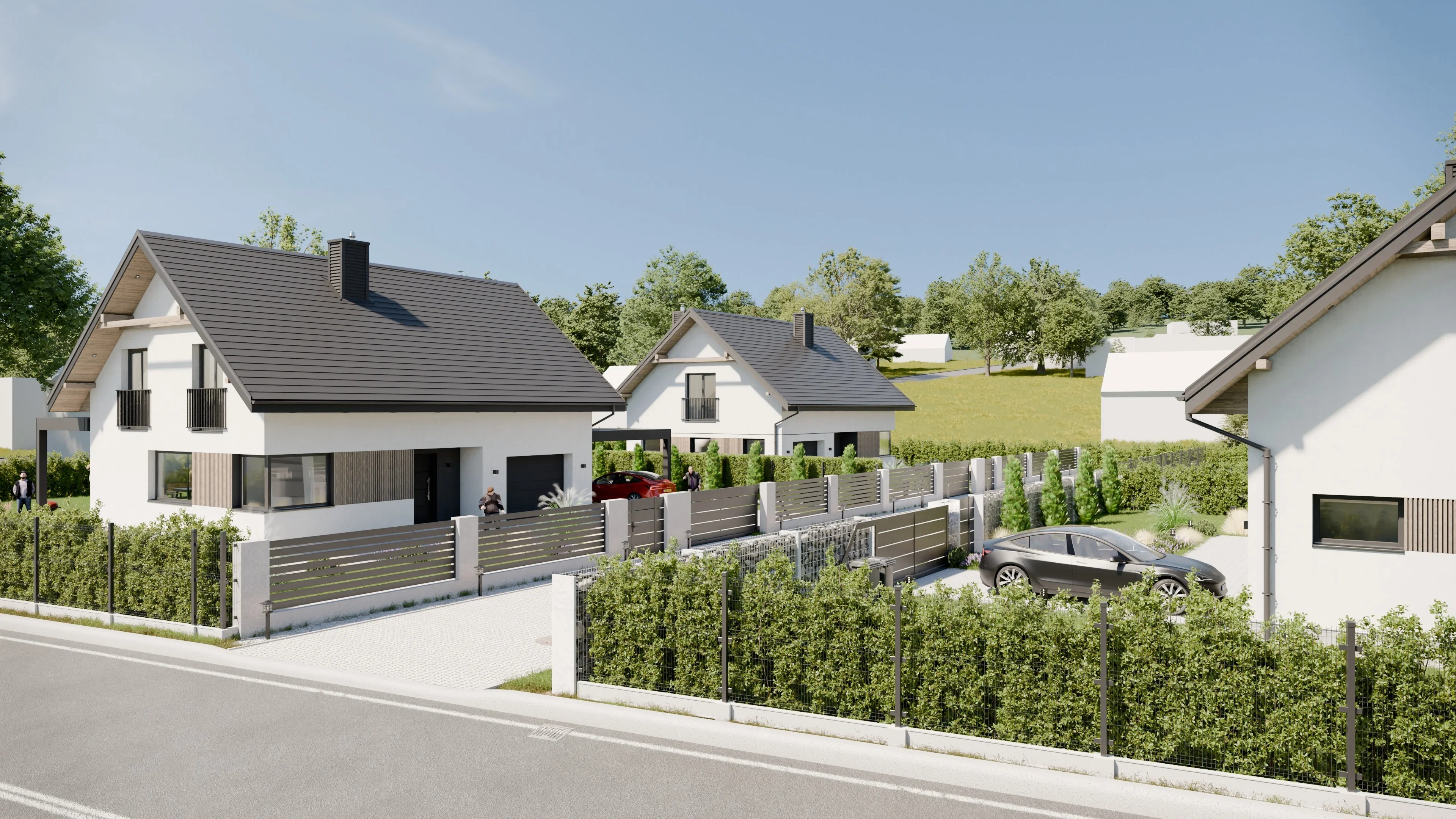 Dom Dwuspadowy Jankowice — gotowy projekt domu o powierzchni 108 m²